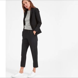 Everlane Italian Go Weave Blazer - Navy - Sz 8